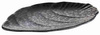 Plateau GLAMOUR, en mélamine, noir et gris, 30x19x1,5 cm | APS 84381