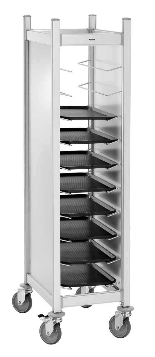 Chariot pliable en acier inoxydable pour plateaux 1/1 | BARTSCHER 300149