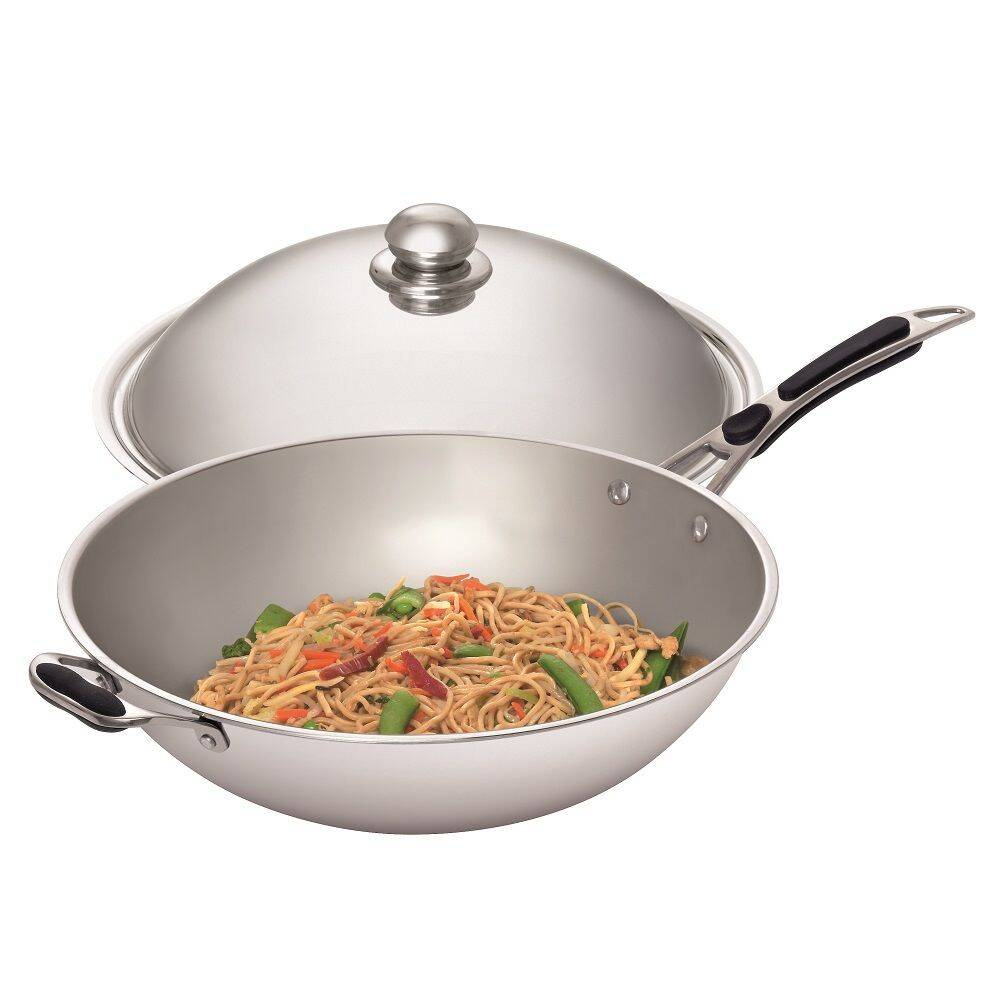 Poêle WOK W360R avec couvercle | BARTSCHER 105981