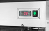 Vitrine réfrigérée à 3 étagères, 300 l, en acier inoxydable, LED | ARKTIC 233306