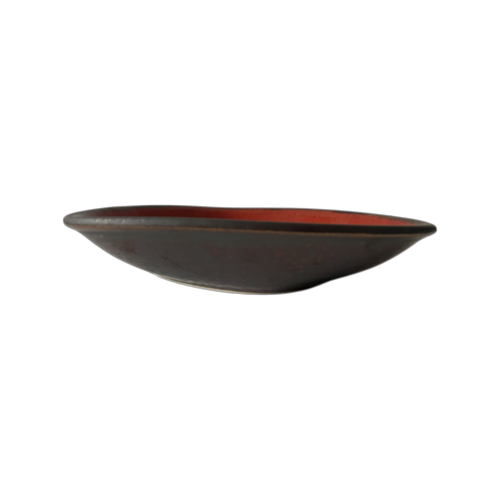 Assiette creuse Delta Cristall rubis 24 cm | KERA CERAMIKA 15.7/C.RUB