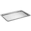 Plateau PROFI LINE, GN 1/1, poli, en acier inoxydable, 53x32,5x1,5 cm | APS 11000