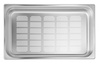 Récipient GN 1/1 prof. 10 cm en acier inoxydable PROFI LINE PERFORÉ | HENDI 802229