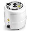 Marmite électrique pour soupes 10 L, blanc | FORGAST FG03012