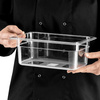 Récipient GN 1/4 10 cm en polycarbonate, 2,8 l | FORGAST FG06741