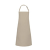 Tablier de cuisine Basic 75 x 90 cm avec boucle sable | KARLOWSKY BLS 4-19-Stck