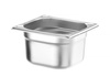 Récipient GN 1/6 prof. 10 cm en acier inoxydable KITCHEN LINE | HENDI 806630