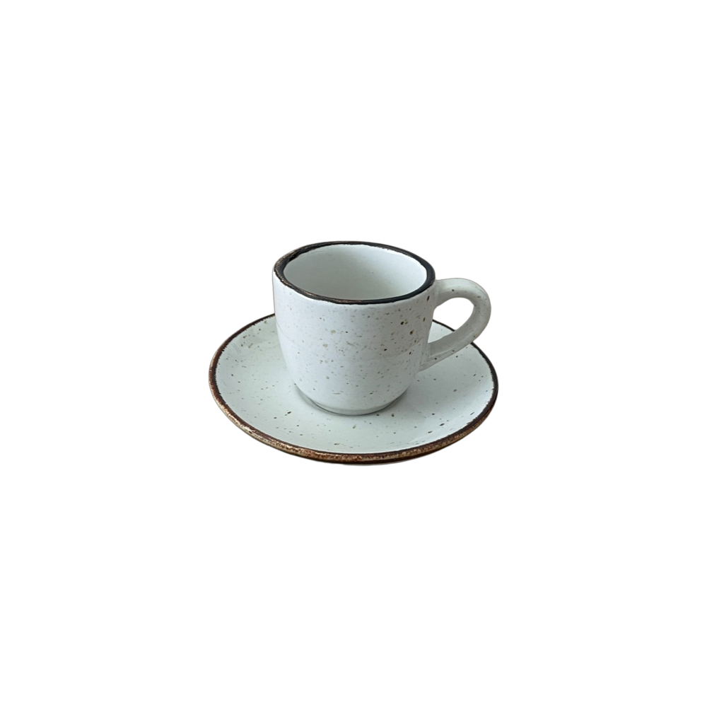 Soucoupe Bel pour Tasse Rustic Crème 11 cm | KERA CERAMIKA 2.21/R.K