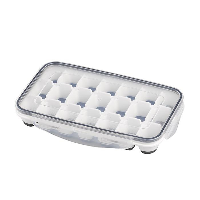 Moule à glaçons en silicone avec couvercle, lot de 2 pièces | APS 36103