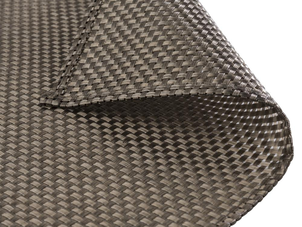 Set de table TIRA, PVC, gris, 45x33x0,1 cm | APS 60524