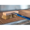 Brosse basse à poils en laiton pour four à pizza | GI.METAL AC-SP3/60