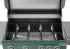 Grill à gaz ITAMI 4+1, 14,2 kW, vert | YATO YG-20035