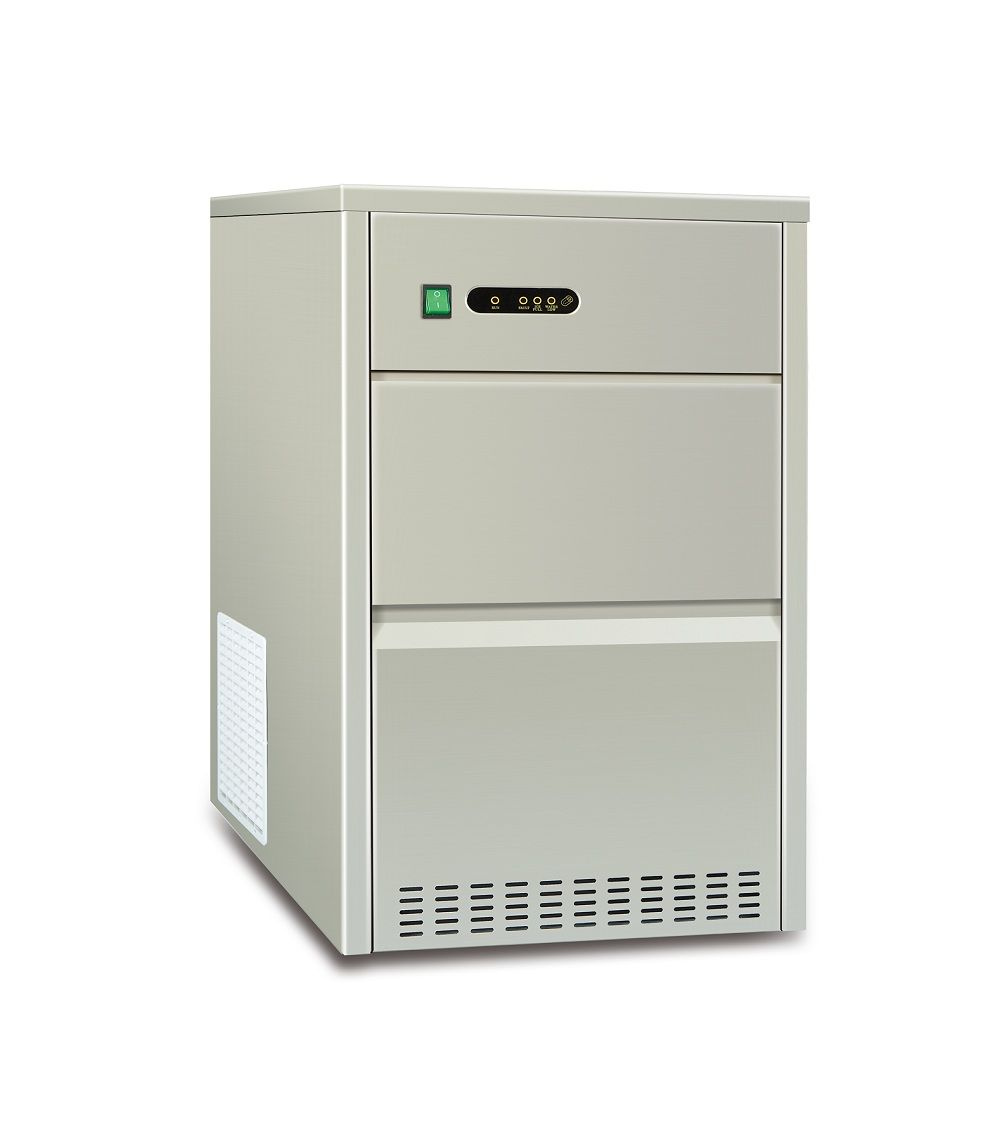 Machine à glaçons 50 kg/24h, glaçons 11x40x26 mm, capacité du réservoir 7 kg | HENDI 271780