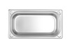 Bac GN 1/3 prof. 15 cm en acier inoxydable KITCHEN LINE | HENDI 806449