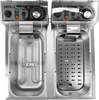 Friteuse électrique à 2 cuves 2x3,5 L | YATO YG-04620