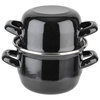 Marmite de service pour moules, émaillée, 13,5 x 13 cm, 750 ml | APS 623