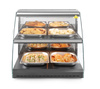 Vitrine chauffante à deux niveaux, 97 l, 0,56 kW | HENDI 233962