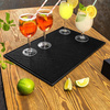 Tapis de bar 45x30 cm, noir | FORGAST FG11422