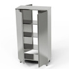 Armoire traversante en acier inoxydable 90x70x180 cm | FORGAST