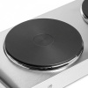 Cuisinière électrique 2 feux, 2,5 kW, 230 V, série HOME | FORGAST FG09042
