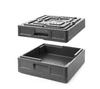 Conteneur isotherme de restauration Salto 9,8 L, 35x35x8 cm, compact, léger | HENDI 707074