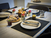 Set de table TIRA, PVC, noir, 45x33x0.1 cm | APS 60012