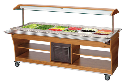 Étagère pour plateaux pour chariots de buffet 6x 1/1 GN, 1 pce | BARTSCHER 125504