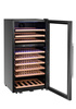Cave à vin, 2 zones, 91 bouteilles, noire, 230 l, 9 clayettes | ARKTIC 237113