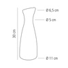 Carafe en plastique, 1,6 l | APS 10771