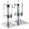 Distributeur de jus double en polycarbonate 2x8 L | FORGAST FG03228V1