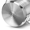 Casserole moyenne en acier inoxydable avec couvercle, 4,4 l, diamètre 20 cm | FORGAST FG02832