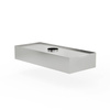 Hotte centrale en acier inoxydable 150x90 cm | FORGAST