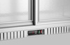 Réfrigérateur à boissons 2-portes, portes coulissantes, 150 L, aluminium, argenté | ARKTIC 236918