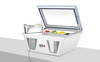 Vitrine de congélation 77 l, 4 bacs, refroidissement statique | ARKTIC 233689