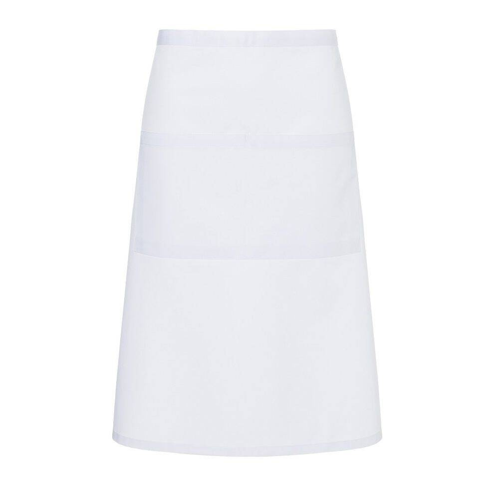 Tablier de serveur basic avec poche blanc | KARLOWSKY BBSS 3-3-Stck