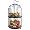 Présentoir buffet BIRDCAGE, 26x26x54 cm | APS 33206