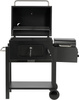 Gril à charbon DELUXE avec fumoir, grille 55x41,5 cm | LUND 99925