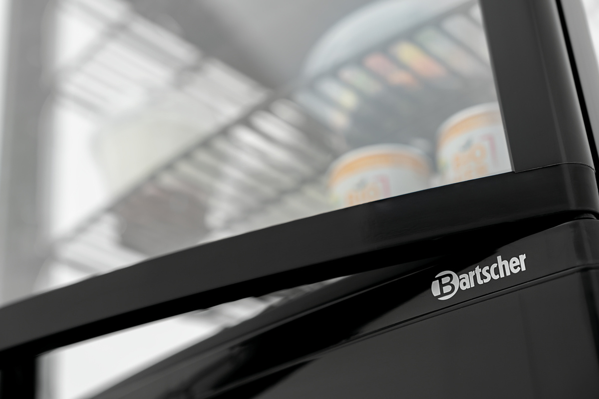 Vitrine réfrigérée Mini 75L2T noire | BARTSCHER 700387