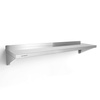 Étagère murale simple en acier inoxydable 120x30 cm | FORGAST FG15001