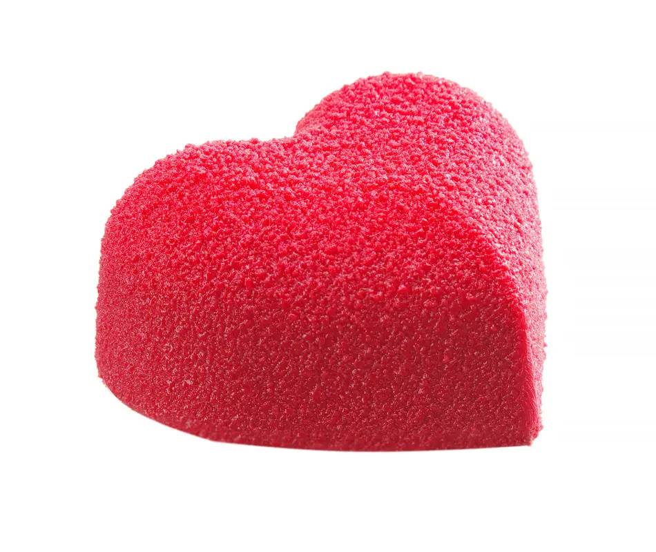 Moule en silicone HEART, 57x37,5x(H)3,5 cm | HENDI 677254