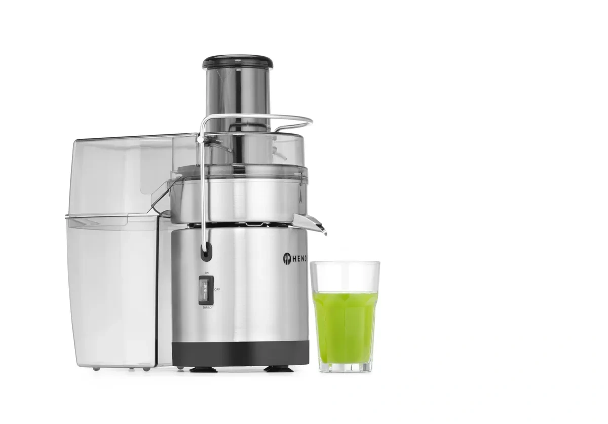 Extracteur de jus Vito, Kitchen Line, argenté, 230V/240W, 350x200x(H)400mm | HENDI 219881
