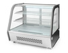 Vitrine réfrigérée 120 L, LED, dégivrage automatique | HENDI 233702