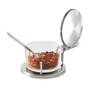 Distributeur de parmesan UNIT, couleur acier, 15x11x7 cm | APS 40330