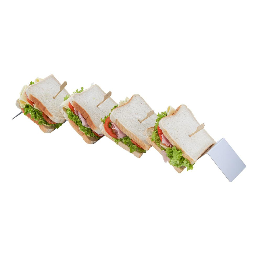 Présentoir pour 4 sandwichs ou burgers, 56x8x5,5 cm | APS 11969_APS