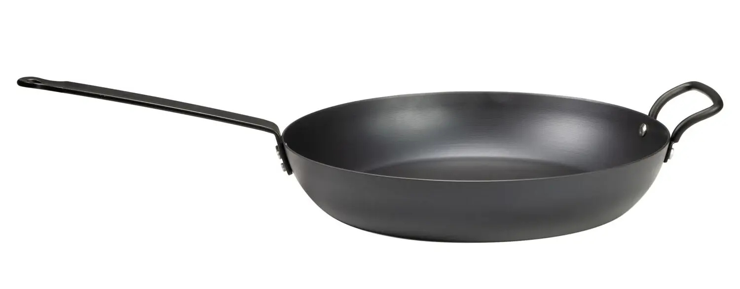 Poêle en acier au carbone, Ø 32 cm | HENDI 628058