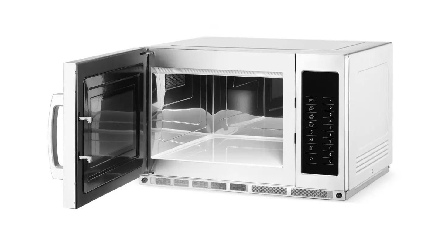 Four à micro-ondes programmable, 34 l, 3 kW, acier inoxydable | HENDI 281369