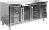Table réfrigérée 3 portes vitrées | YATO YG-05257