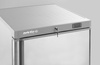 Armoire de congélation Budget Line 200 l, acier inoxydable, 1 porte, refroidissement statique | ARKTIC 236079