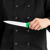 Couteau de cuisine HACCP vert lg. 18 cm | FORGAST FG01842