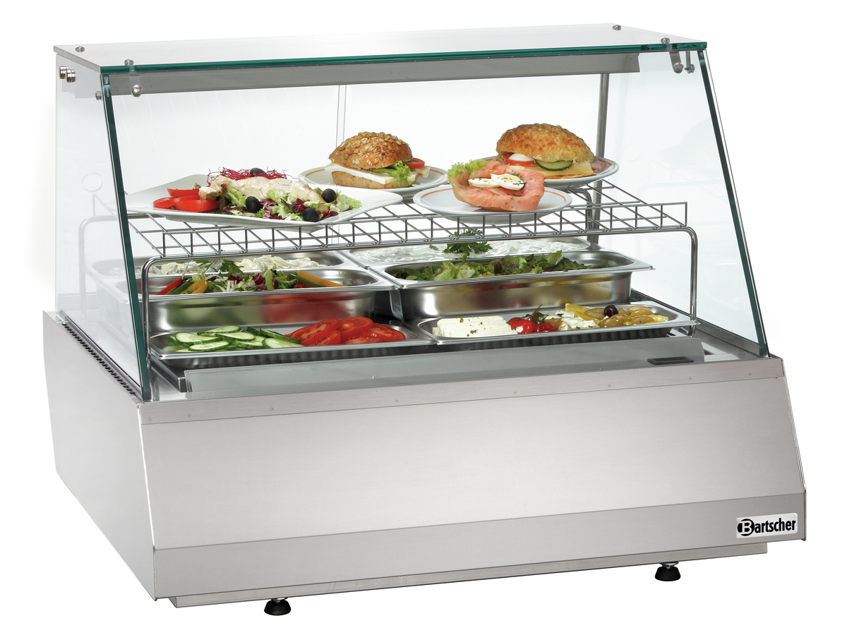 Vitrine réfrigérée 2x 1/1 GN | BARTSCHER 406055